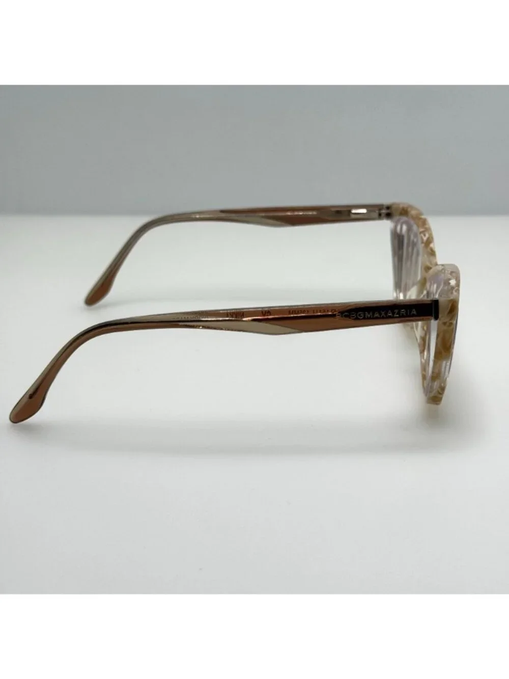 Bcbg Maxazria Nikka Ivory Marble Eyeglasses Eye Glasses Frames 51-15-135